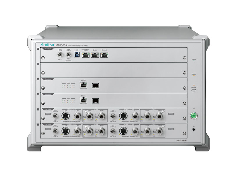 Anritsu’s MT8000A and MediaTek M80 5G Modem achieve over 7Gbps Downlink Throughput with FR1+FR2 Dual Connectivity